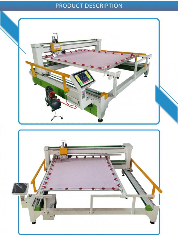 Couette automatisée cousant faisant à commande numérique par ordinateur piquante de machine la machine piquante d'aiguille simple servo