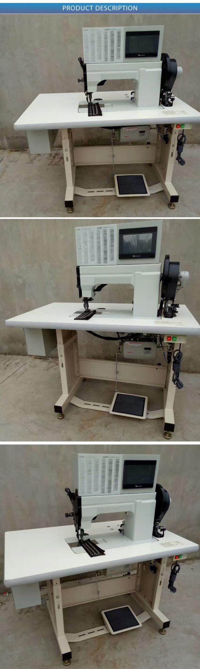 8850-A fonctionnement bon le cuir décoratif commandé par ordinateur Sofa Sewing Machine de double aiguille avec 200