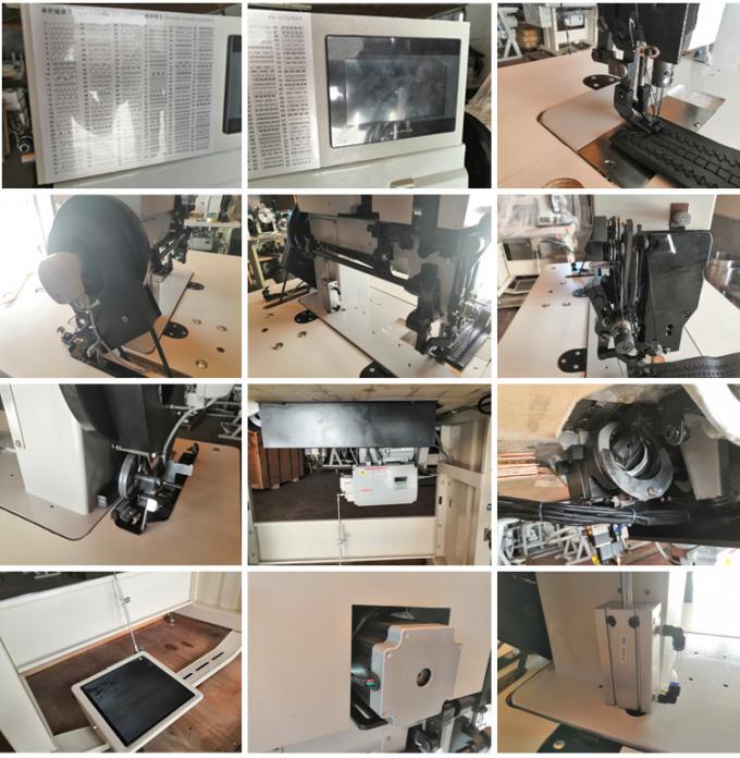 8850-A fonctionnement bon le cuir décoratif commandé par ordinateur Sofa Sewing Machine de double aiguille avec 200