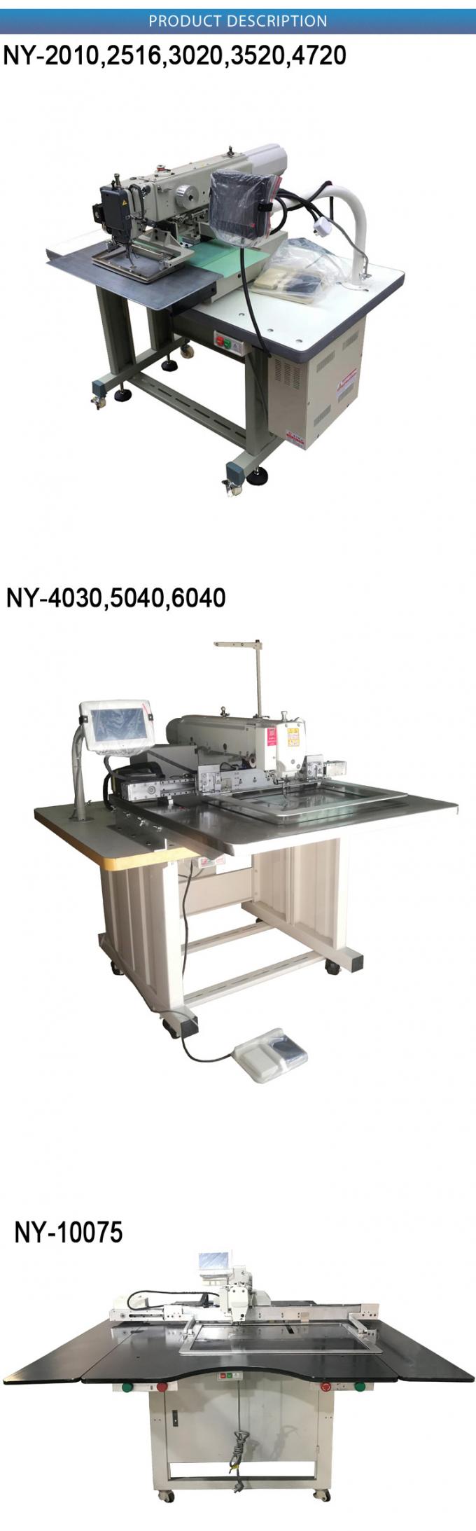 Machine à coudre changeante commandée par ordinateur automatique de modèle en cuir