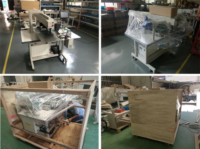 Les pantalons automatiques de laser halète la machine à coudre industrielle welting de placket de poche